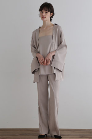 ル フィル/LE PHILのダブルサテンビックシャツ(110400/110403)