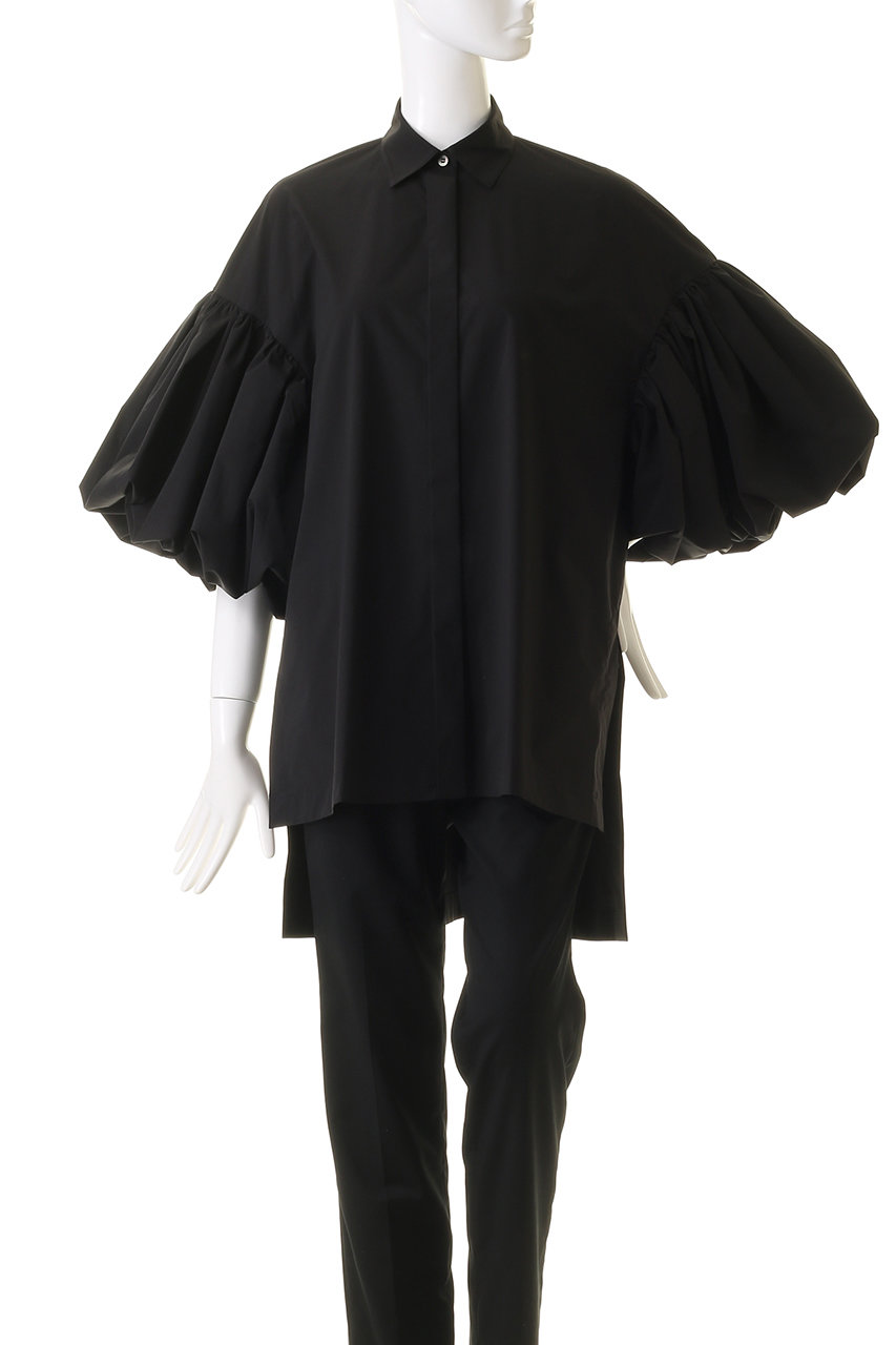 新品 ルフィル サークルオーバーブラウス ソロテックス ブラック