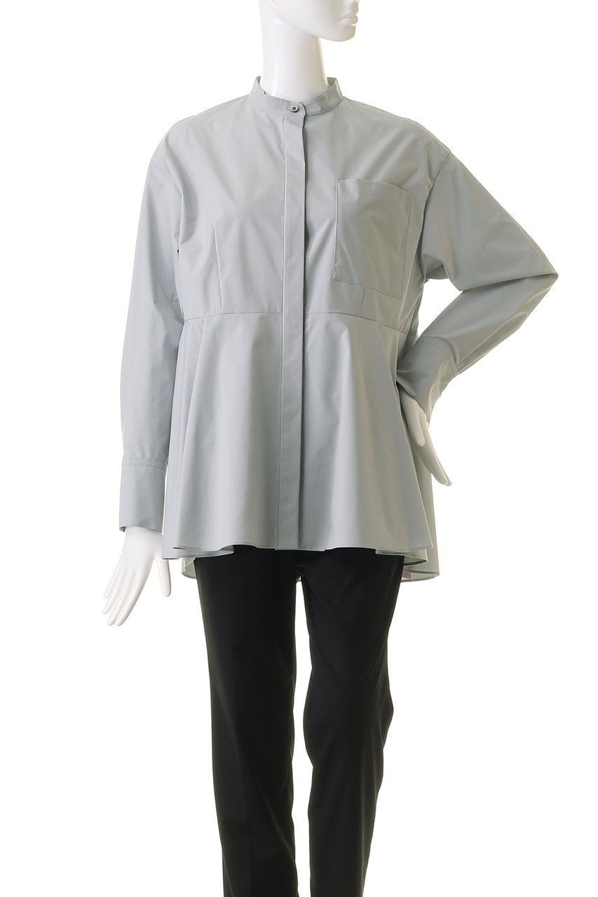 LE PHIL(ル フィル)｜SOLOTEXペプラムブラウス/グレー の通販