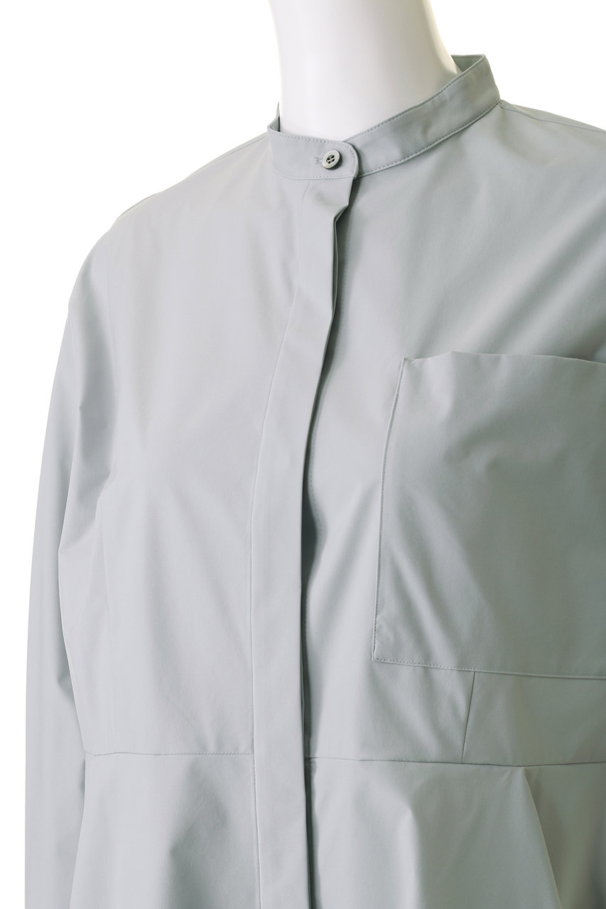 LE PHIL(ル フィル)｜SOLOTEXペプラムブラウス/グレー の通販