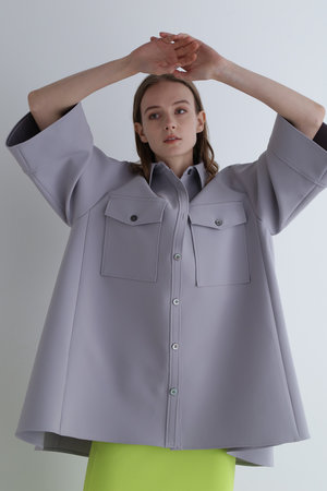 ル フィル/LE PHILのドライタッチボンディングシャツ(110400/110402)