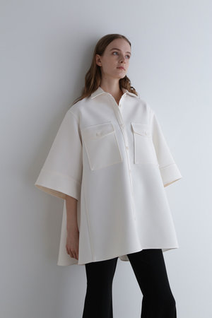 ル フィル/LE PHILのドライタッチボンディングシャツ(110400/110402)