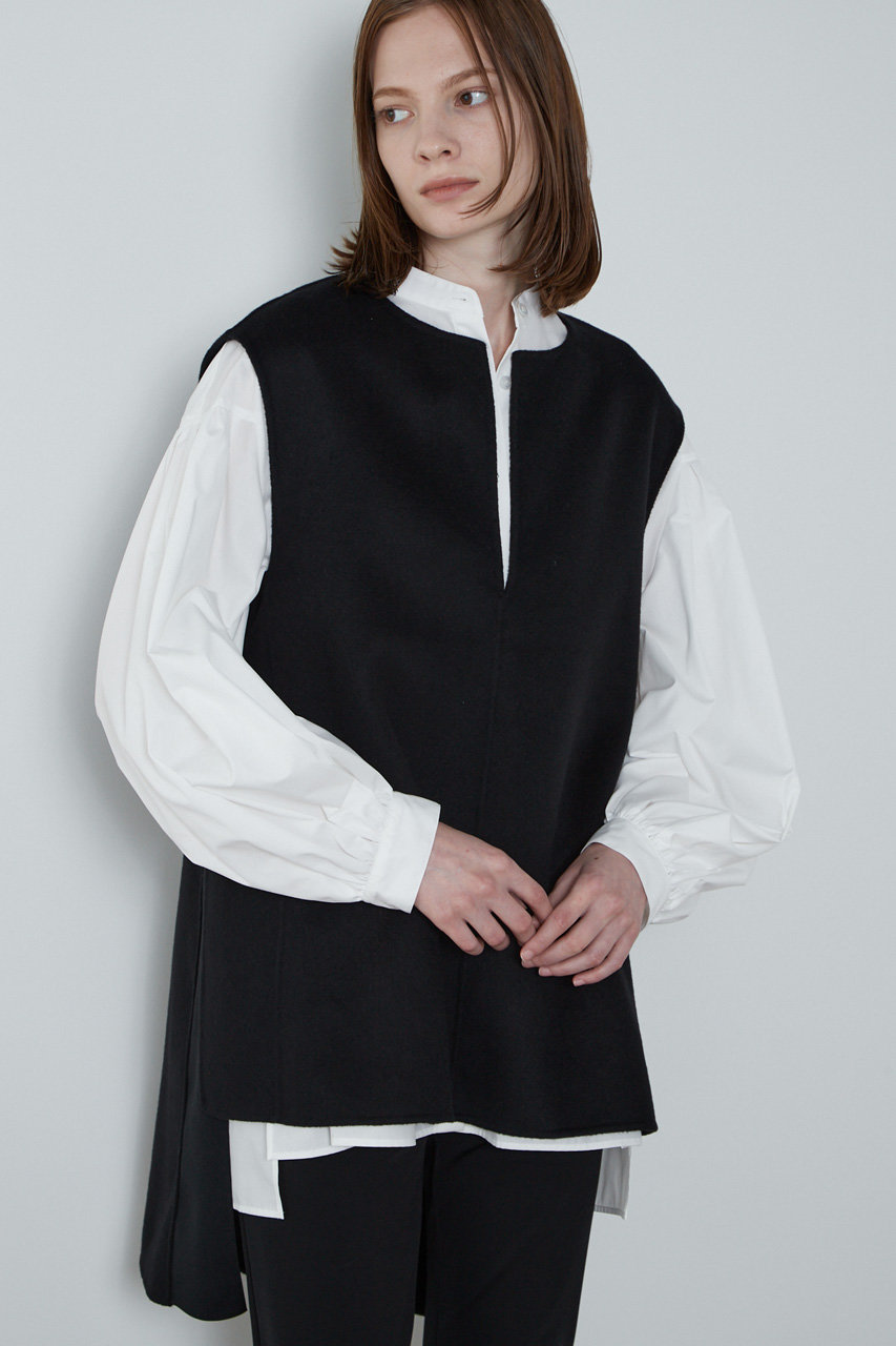 LE PHIL(ル フィル)｜ライトリバーブラウス/ブラック の通販｜ELLESHOP