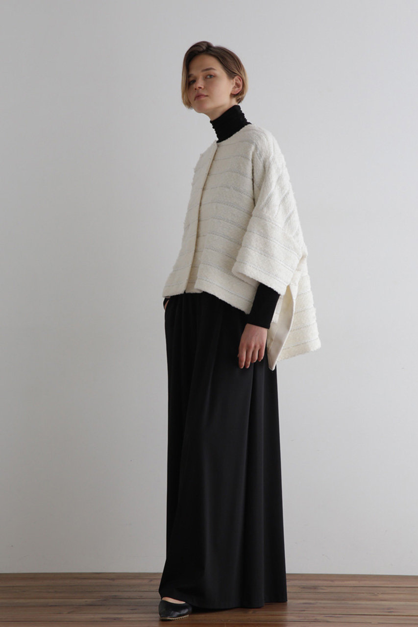 LE PHIL(ル フィル)｜ウールツイードジャケット/ホワイト の通販