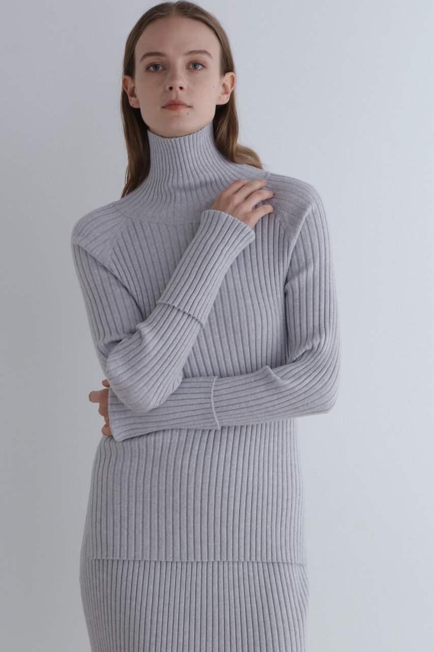 LE PHIL ルフィル　ウールリブタートル ◇ウールリブタートル（ニット/セーター）｜LE PHIL（ルフィル）の