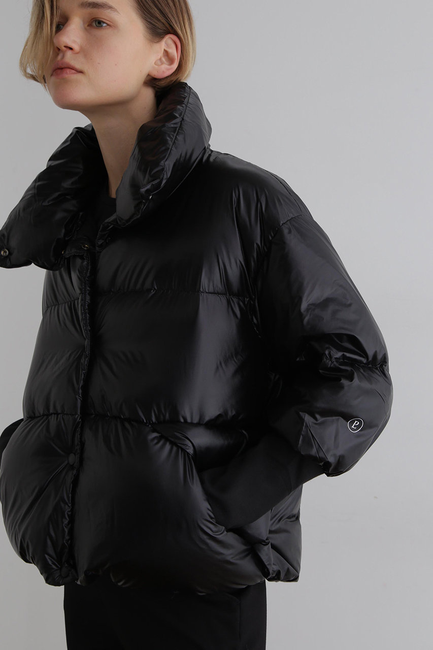 【今期購入！完売品】LINKABLE フレアダウン　ブラック LE PHIL(ル フィル)｜《LE PHIL SPORTS》リブコンパクトダウン