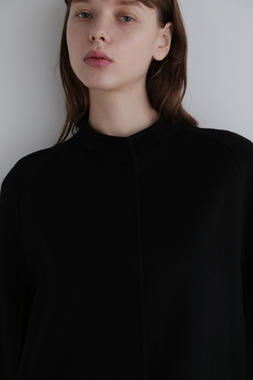 ルフィル ピュアカシミア ポンチョ ブラック サイズ1