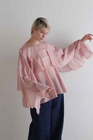 ル フィル/LE PHILのシアーローンブラウス(110400/110403)