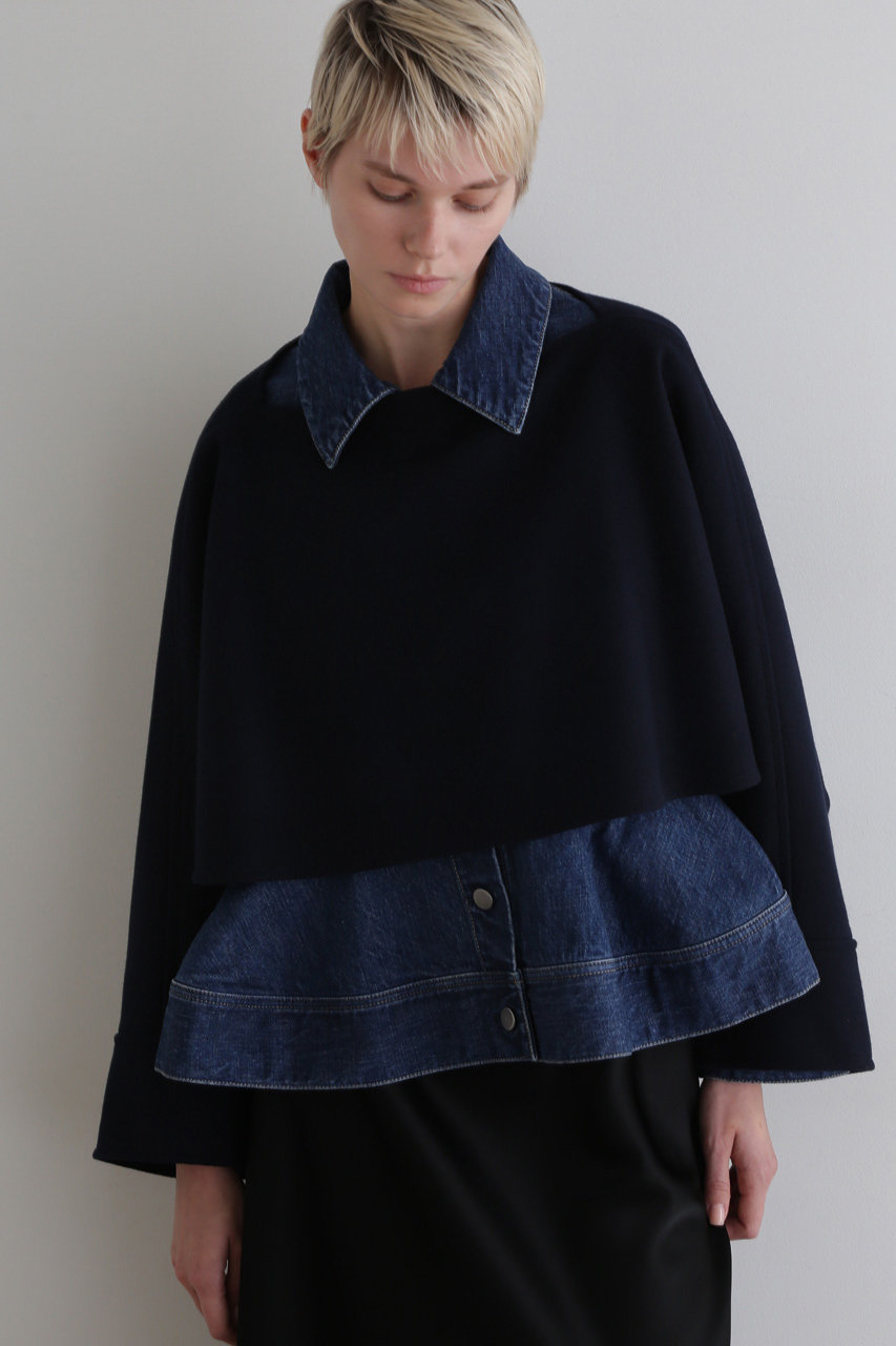 LE PHIL(ル フィル)｜ニードルパンチジャージーショートプルオーバー