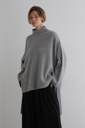 ル フィル/LE PHILのウールカシミアベルテットニット(110300/110301)