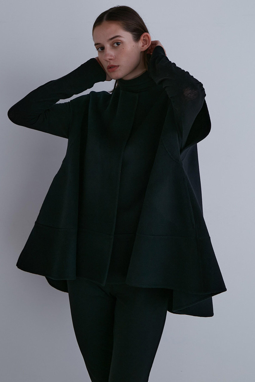LE PHIL ピュアカシミアフレアジレ (ブラック, F) ル フィル ELLE SHOP LE PHIL ピュアカシミアフレアジレ (ブラック, F) ル フィル ELLE SHOP