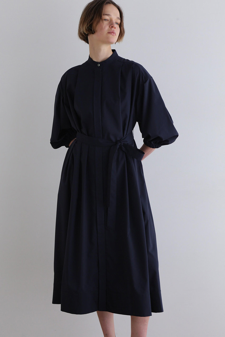 LE PHIL ストレッチブロードワンピース (ネイビー, 1) ル フィル ELLE SHOP LE PHIL ストレッチブロードワンピース (ネイビー, 1) ル フィル ELLE SHOP