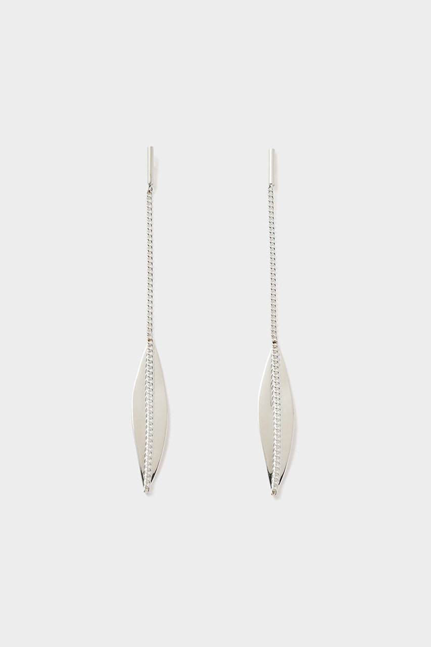 LE PHIL LEAVES EARRINGS (シルバー, －) ル フィル ELLE SHOP