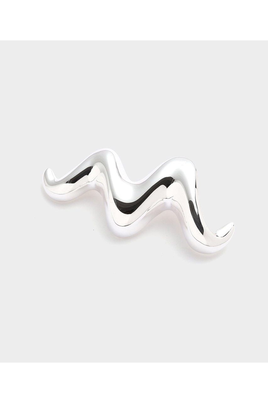 LE PHIL WAVE SCULPTURE BROOCH (シルバー, -) ル フィル ELLE SHOP LE PHIL WAVE SCULPTURE BROOCH (シルバー, -) ル フィル ELLE SHOP