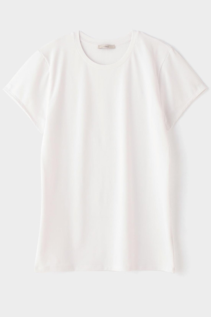LE PHIL ハイストレッチT (ホワイト, F) ル フィル ELLE SHOP LE PHIL ハイストレッチT (ホワイト, F) ル フィル ELLE SHOP