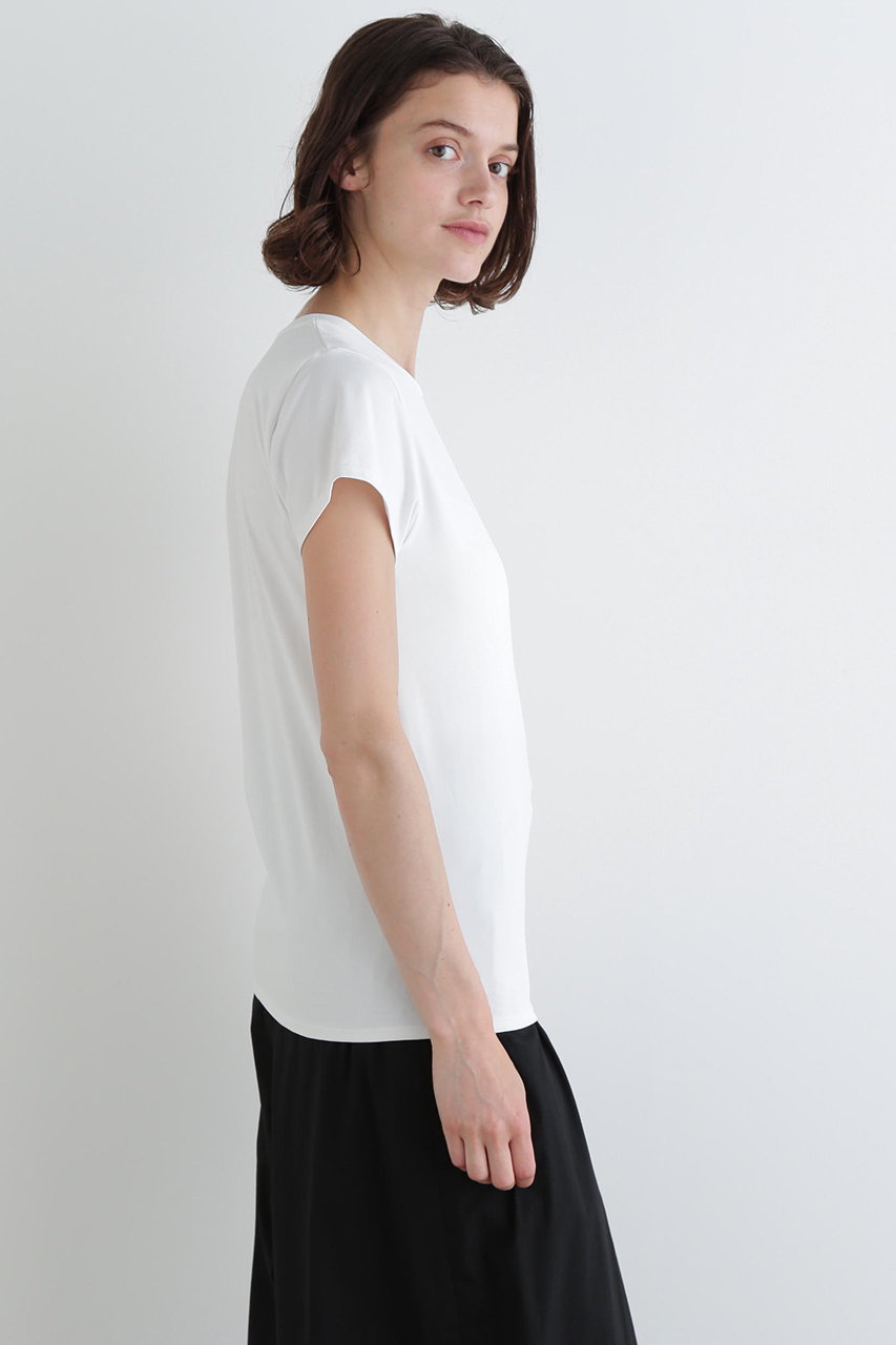 LE PHIL(ル フィル)｜ハイストレッチT/ホワイト の通販｜ELLESHOP