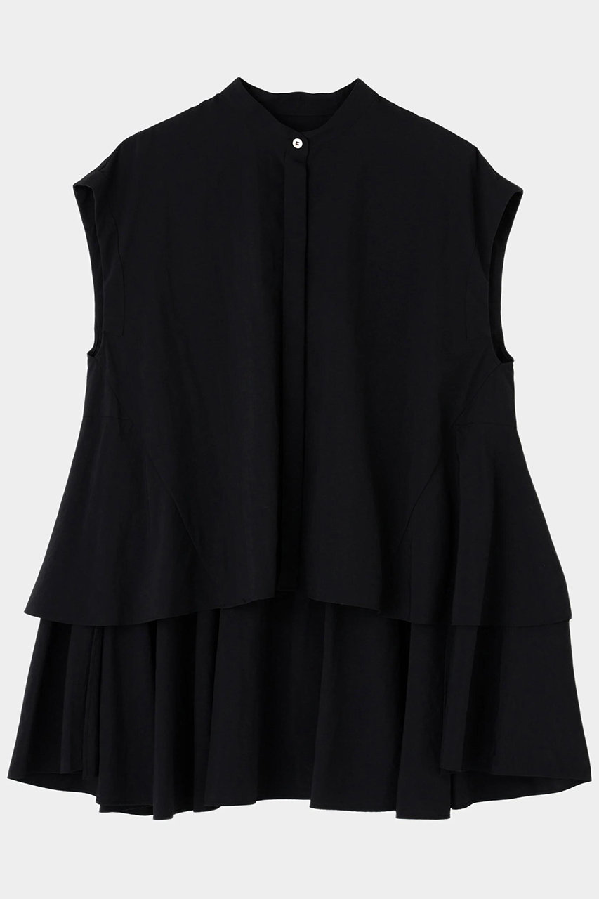 LE PHIL ナイロンテックブラウス (ブラック, F) ル フィル ELLE SHOP LE PHIL ナイロンテックブラウス (ブラック, F) ル フィル ELLE SHOP