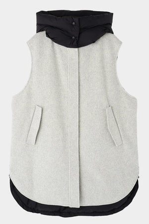 ル フィル/LE PHILのソフトウールリバーダウンジレ(110800/110801)