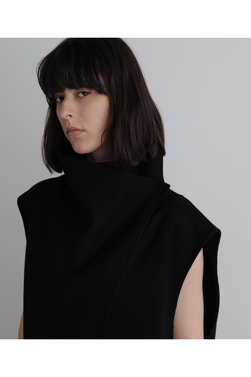 LE PHIL(ル フィル)｜ソフトウールリバーオーバーサイズロングジレ