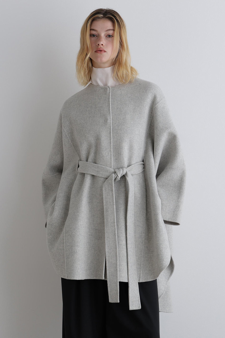 LE PHIL グレー コート　ルフィル ソフトウールリバーオーバーPコート | LE PHIL（ル フィル） ｜【公式