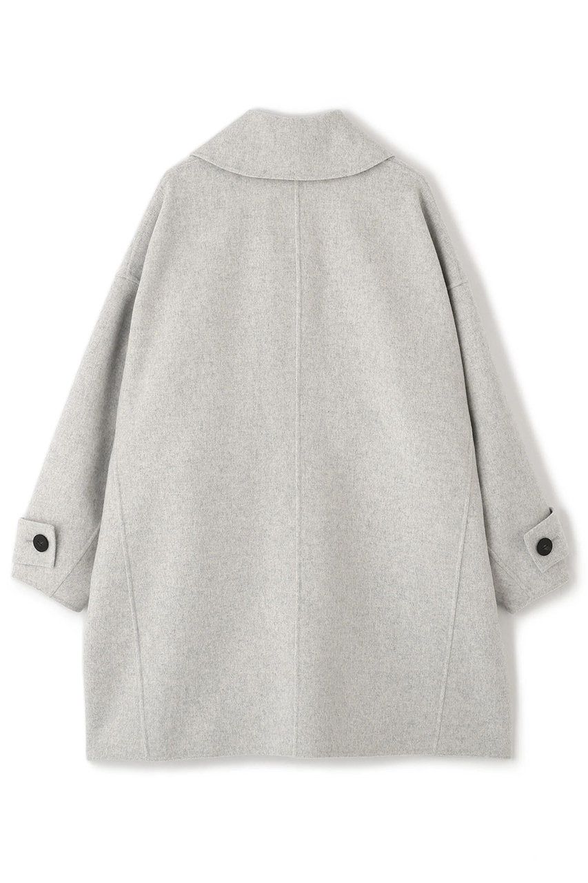 LE PHIL(ル フィル)｜ソフトウールリバーオーバーPコート/グレー の