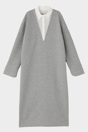 ル フィル/LE PHILのジャージー襟付きワンピース(110500/110503)