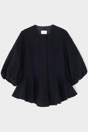 ル フィル/LE PHILの【予約販売】ツイードボリュームスリーブジャケット(110800/110801)