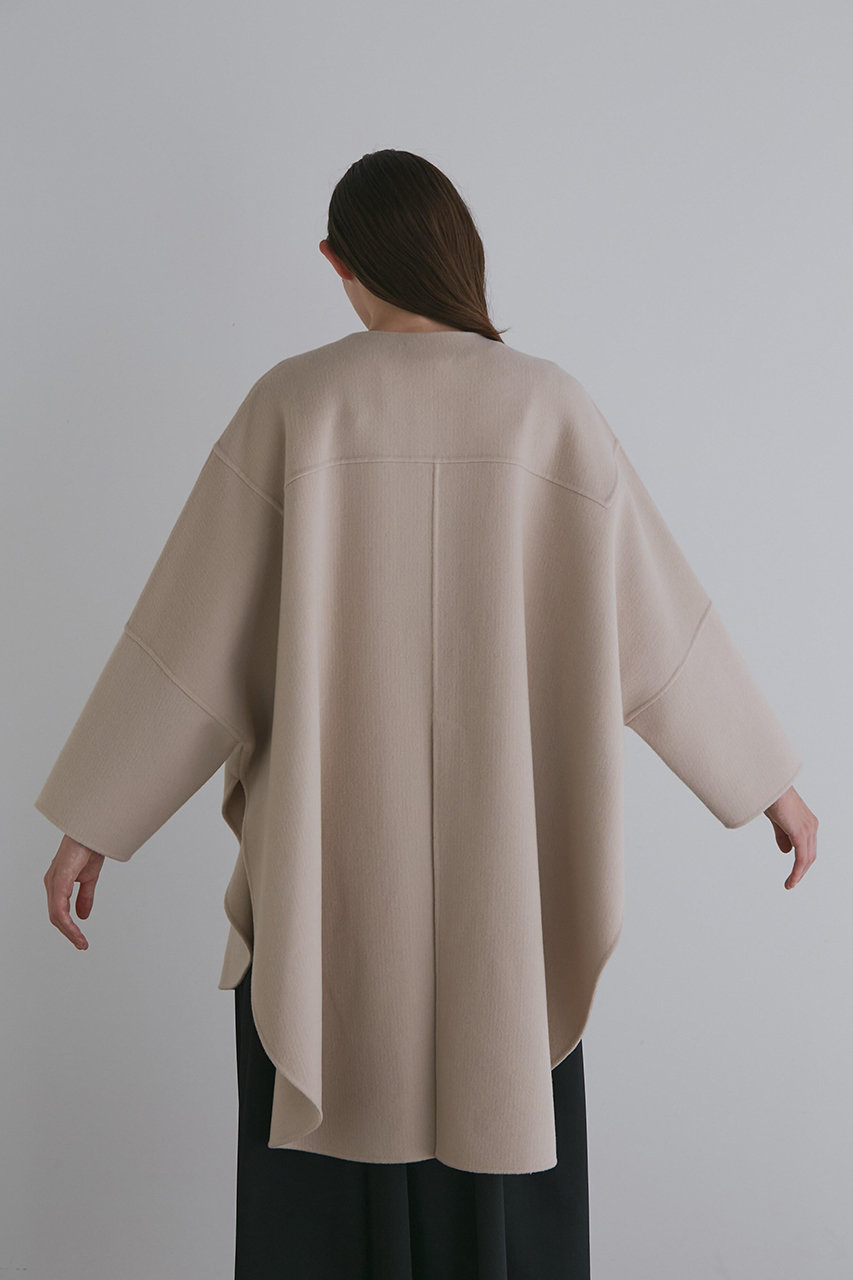 専用です！〈LE PHIL〉ソフトウールリバーポンチョ☆ベージュ0サイズ☆ LE PHIL(ル フィル)｜《LE PHIL》ソフトウールリバーポンチョ/ベージュ