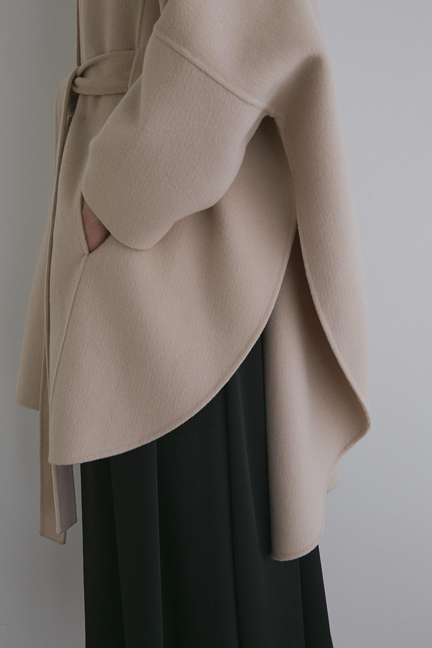 専用です！〈LE PHIL〉ソフトウールリバーポンチョ☆ベージュ0サイズ☆ LE PHIL(ル フィル)｜《LE PHIL》ソフトウールリバーポンチョ/ベージュ