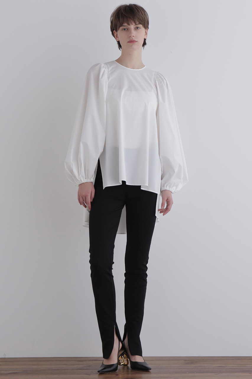 LE PHIL(ル フィル)｜【予約販売】SOLOTEXブロードギャザーブラウス