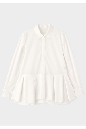 ル フィル/LE PHILの【予約販売】SOLOTEXブロードタックフレアブラウス(110400/110403)