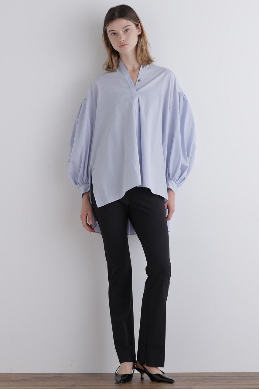 LE PHIL(ル フィル)｜ストレッチオックスパンツ/ブラック の通販