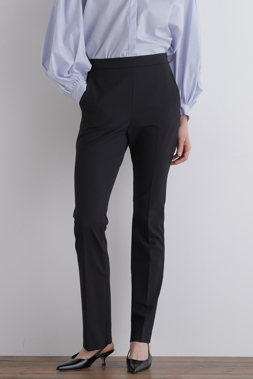 LE PHIL(ル フィル)｜ストレッチオックスパンツ/ブラック の通販