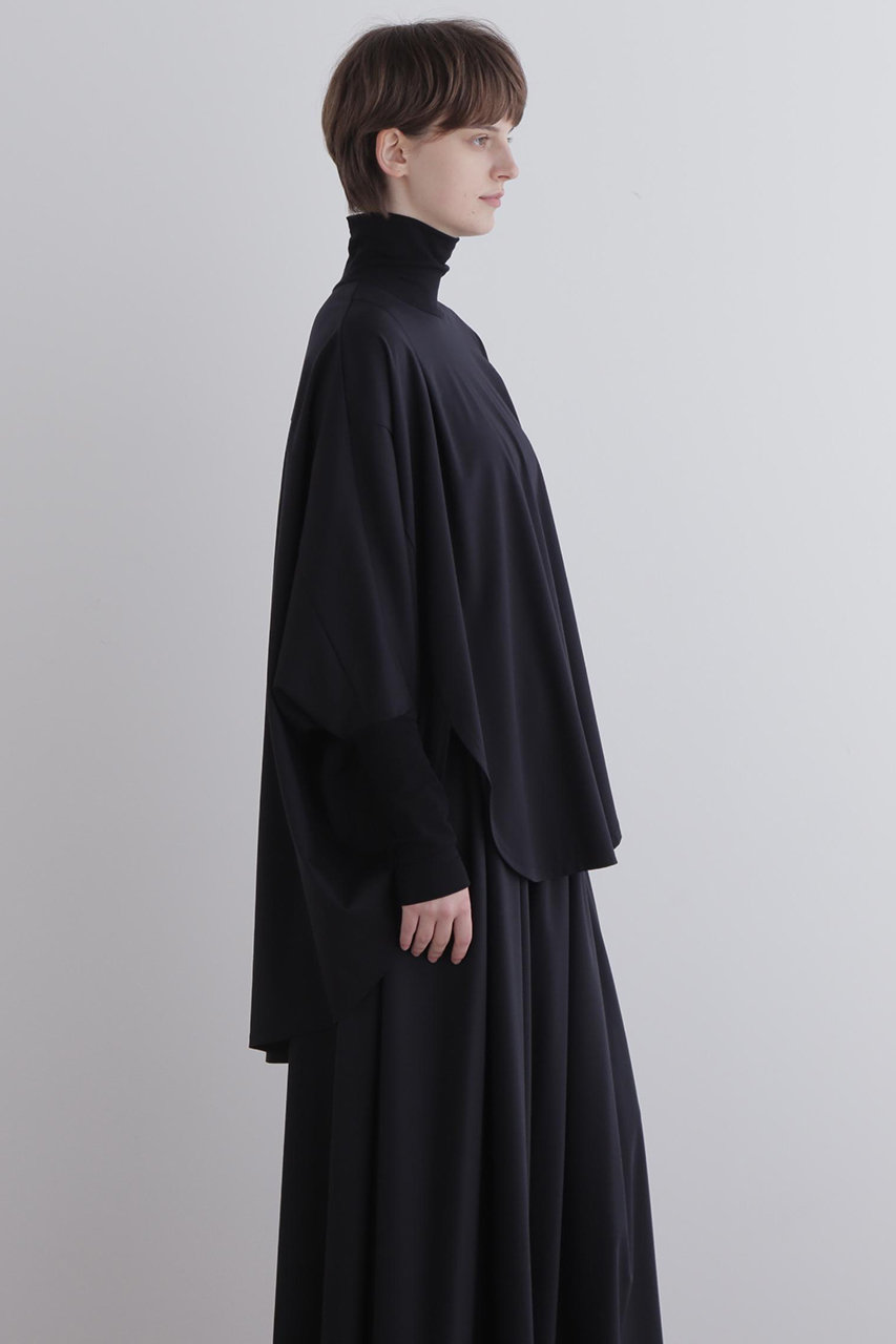 美品✨LE PHIL　ルフィル　ハイネックスキントップ　カシミヤ混　リブニット LE PHIL》ハイネックスキントップ ルフィル 美品✨LE PHIL ルフィル