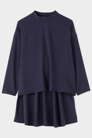 ル フィル/LE PHILの【予約販売】2WAYツイルロングスリーブブラウス(110400/110403)