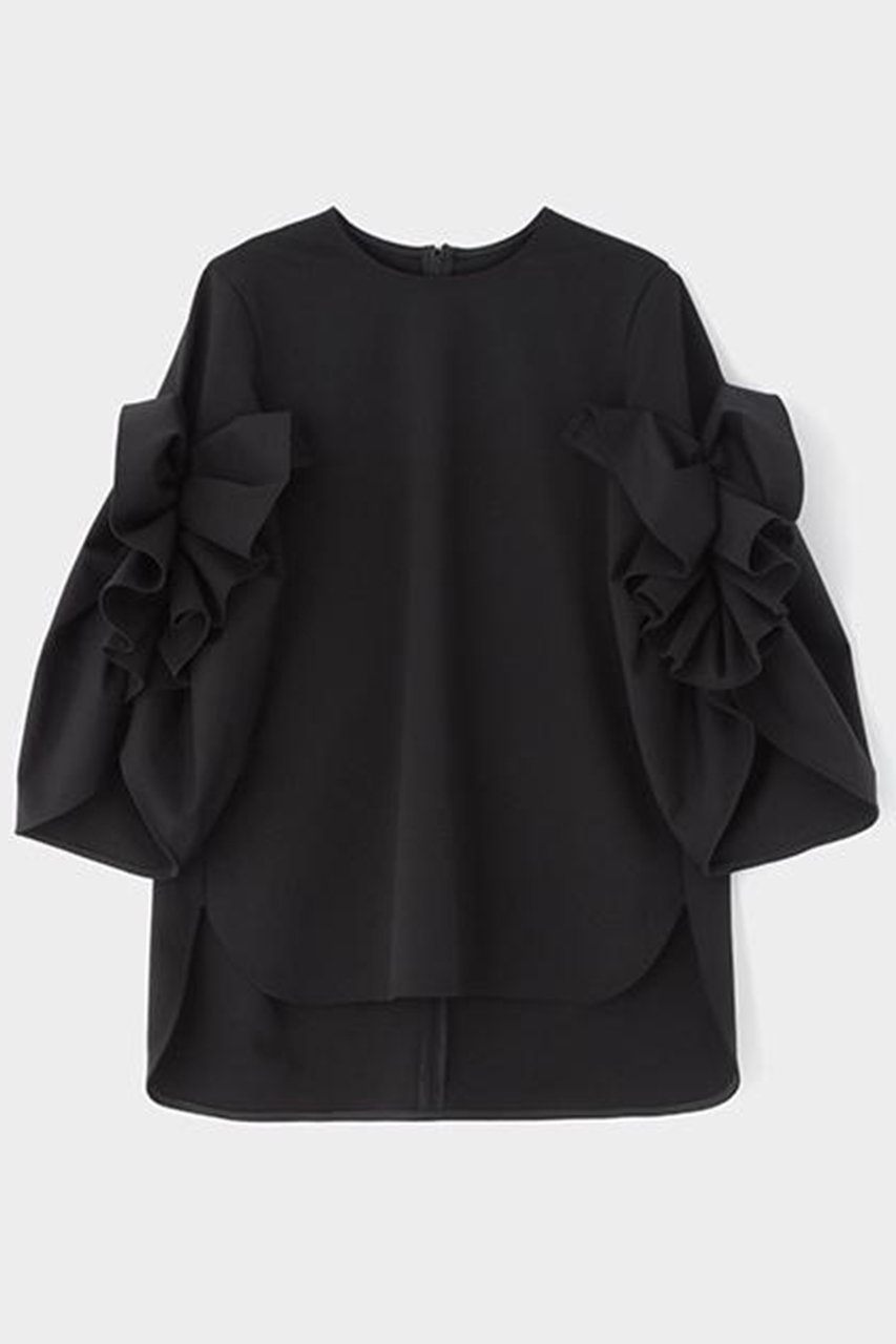 LE PHIL(ル フィル)｜ハイストレッチポンチカットソー/ブラック の通販