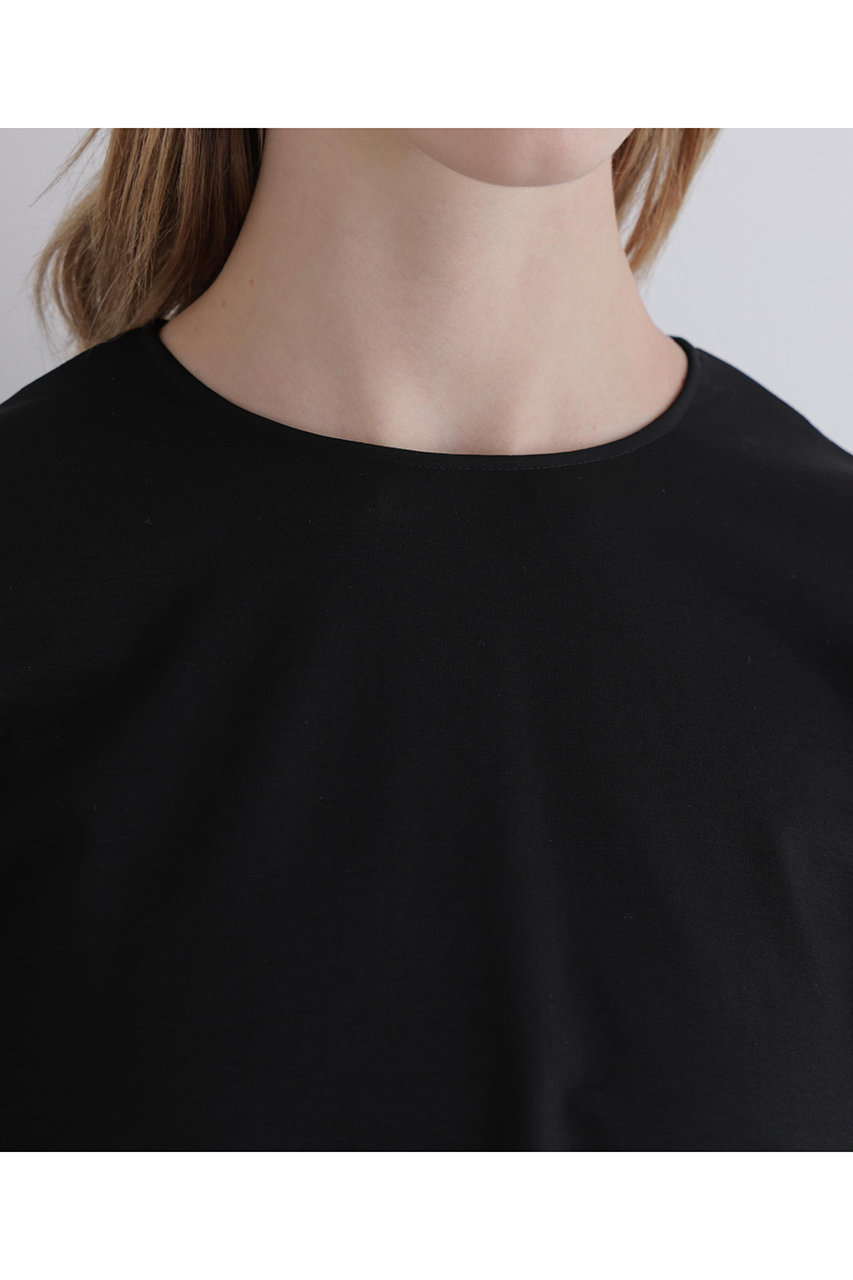 LE PHIL(ル フィル)｜ハイストレッチポンチカットソー/ブラック の通販