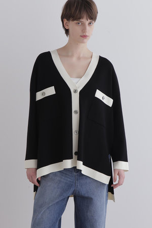 ル フィル/LE PHILのオーバーサイズニットジャケット(110300/110301)