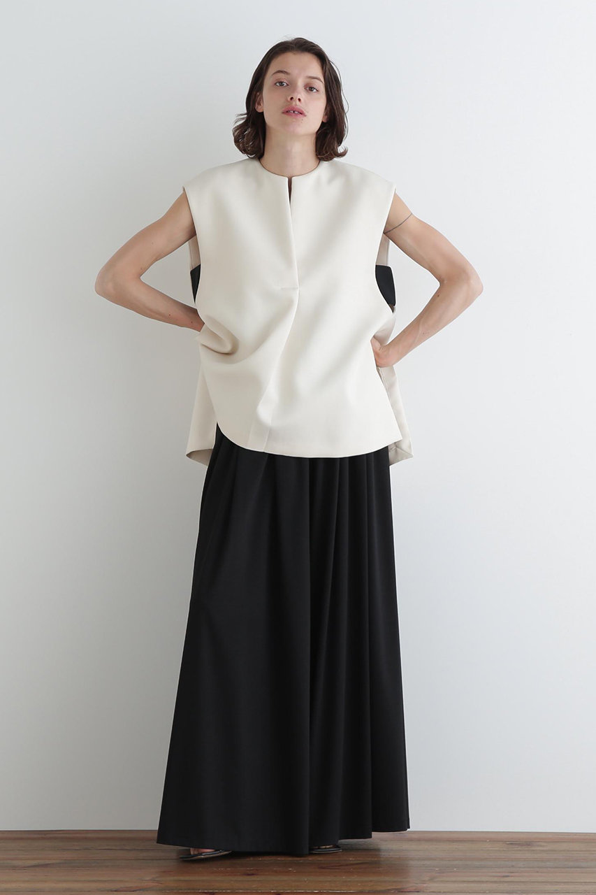 LE PHIL(ル フィル)｜マトラッセトリプルクロスジレ/ホワイト の通販