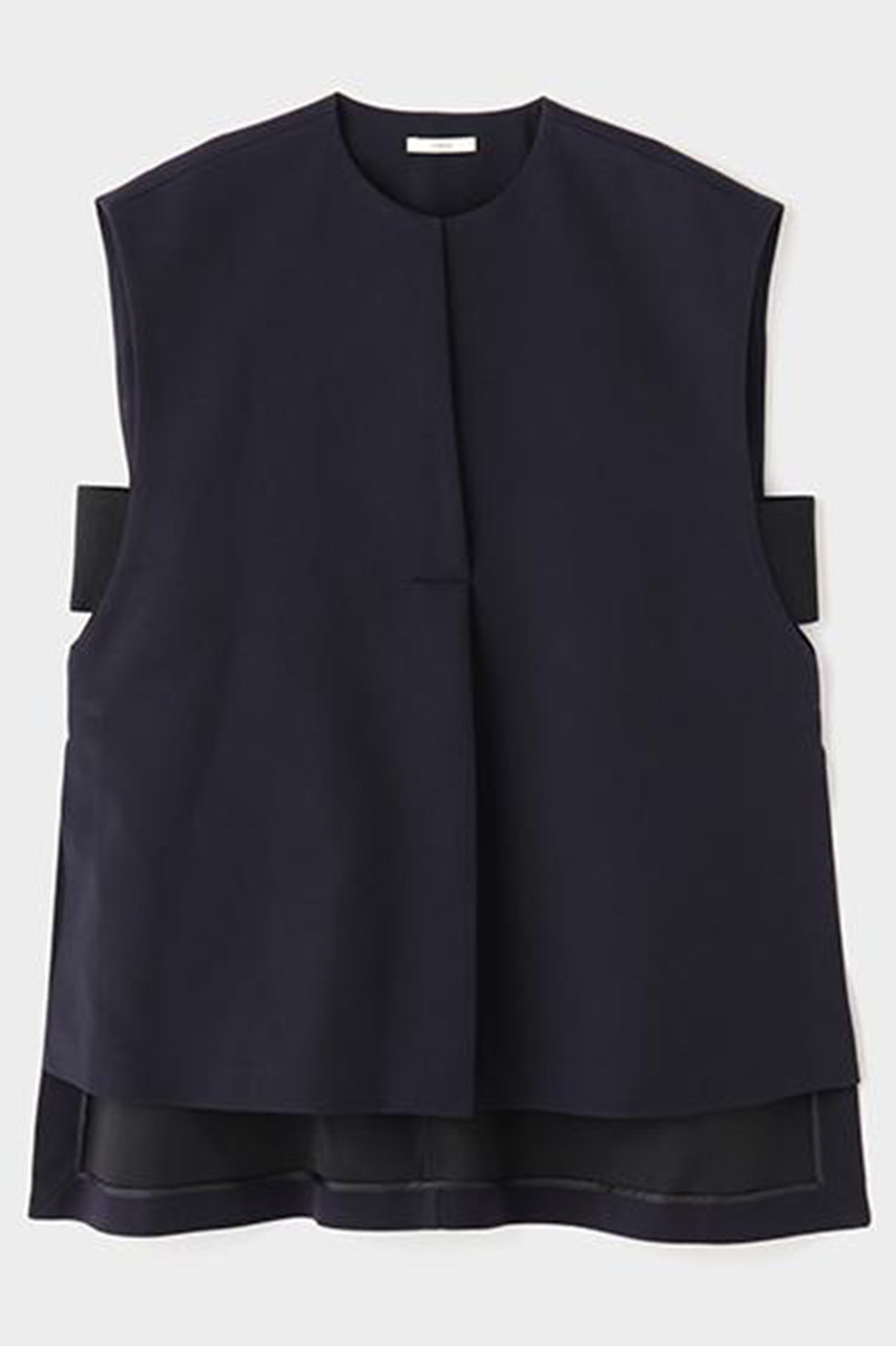 ル フィル/LE PHILのマトラッセトリプルクロスジレ(ネイビー/5346110200)