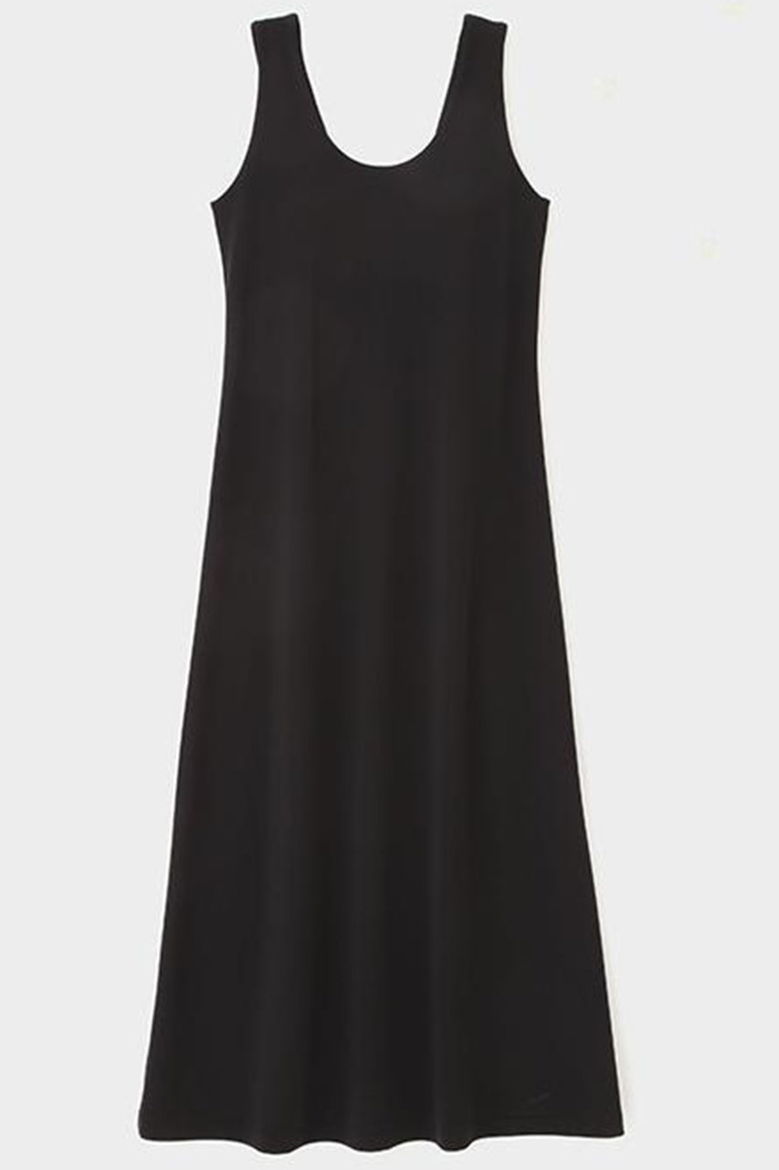 LE PHIL(ル フィル)｜【予約販売】カップインUネックドレス/ブラック