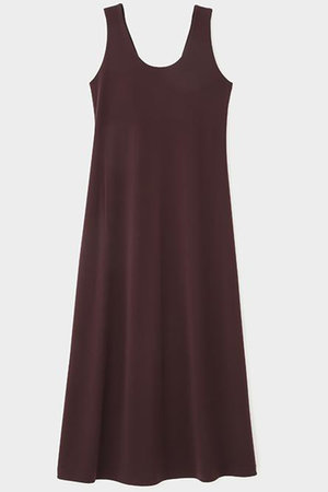 ル フィル/LE PHILの【予約販売】カップインＵネックドレス