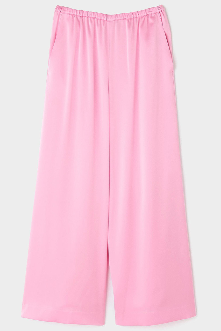 LE PHIL(ル フィル)｜クラシックサテンパンツ/ピンク の通販｜ELLESHOP