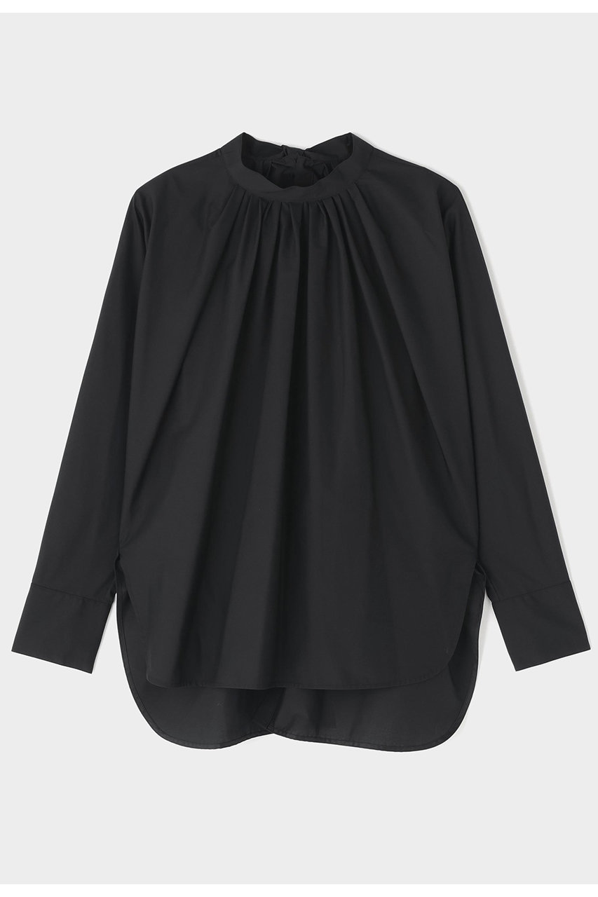 ル フィル/LE PHILのタイプライターバックボタンブラウス(ブラック/5346110013)