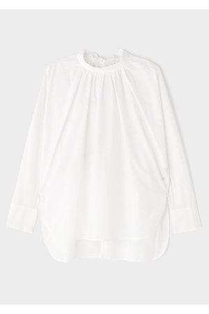 ル フィル/LE PHILのタイプライターバックボタンブラウス(110400/110403)