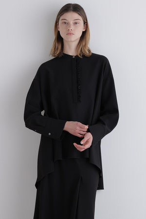 ル フィル/LE PHILの【予約販売】2WAYツイルドレープブラウス