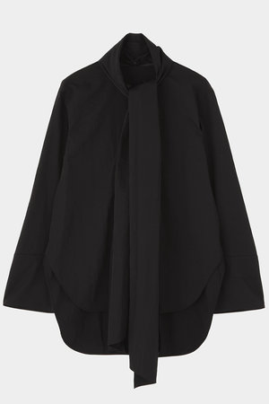 ル フィル/LE PHILのコンパクトナイロンボウタイブラウス(110400/110403)