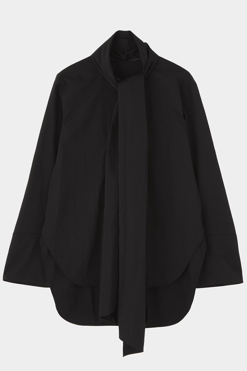 ル フィル/LE PHILのコンパクトナイロンボウタイブラウス(ブラック/5346110119)