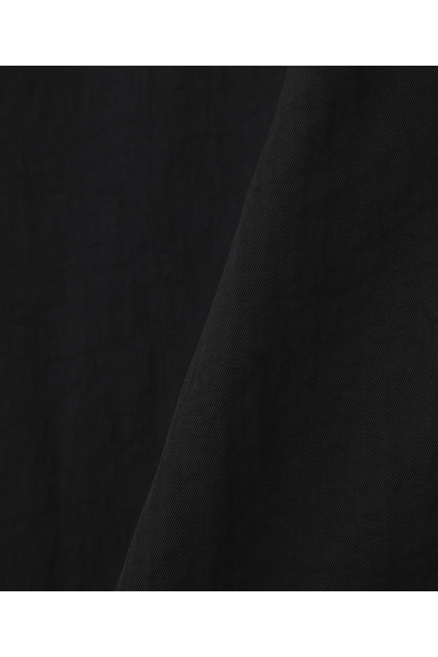 LE PHIL(ル フィル)｜コンパクトナイロンボウタイブラウス/ブラック の