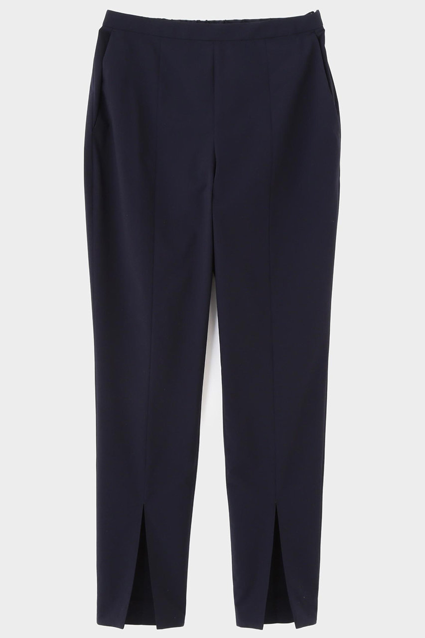 ル フィル/LE PHILの【予約販売】SOLOTEXブロードセンタースリットパンツ(ネイビー/5346130503)